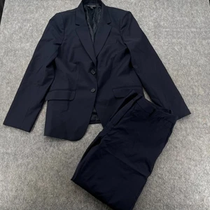 Brooks Brothers Explorer Damen Wolle schwarz gefüttert Blazer Hose Set Arbeitskleidung 12 - Bild 1 von 24
