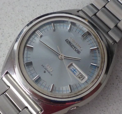 Seiko 5ACTUS SS, Vintage Gents Watch, 6106-7520., 1971, Overhauled, Guaranteed, - Image 1 of 4
