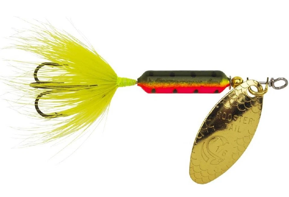 Worden's Yakima Bait Rooster Tail Fishing Lure Spinner Firetiger Choice of Size - Image 1 of 1