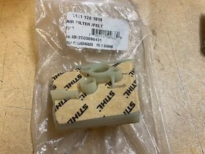 1121 120 1618 OEM STIHL AIR FILTER FELT NOS - Picture 1 of 2