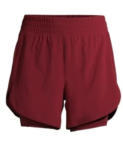 Avia Damen Plus Laufshorts mit Fahrradfutter Gr. XXL (20) rot. - Bild 1 von 3