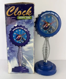 RARO orologio vintage Pepsi Happy Time.  Orologio a molla n. 8722 NOS testato funzionante - Foto 1 di 13
