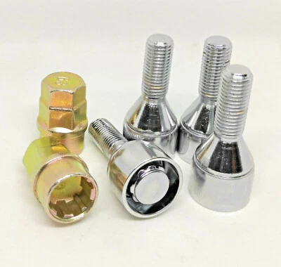 KIT BULLONI ANTIFURTO Fiat Grande Punto Evo Abarth Croma 194 Opel corsa C D E F - Immagine 1 di 4