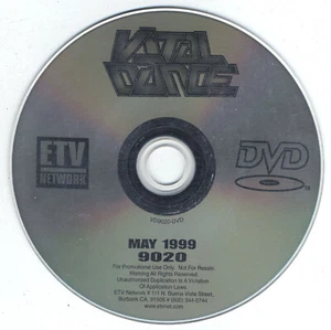 Vital Dance May 1999 Promo Only DVD - Blondie Madonna Cher Massive Attack Silkk - Picture 1 of 2