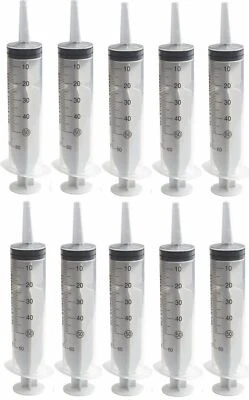 ROMED MEDICAL Romed Blasenspritzen, 3-teilig, sterile Einmalspritzen (50/60 ml, 10 Stück)