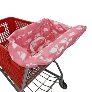 Neu Einkaufswagenabdeckung für Baby oder Kleinkind Hochstuhlabdeckungen tragbare Tasche pink - Bild 1 von 6