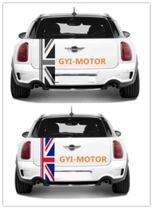For Mini Cooper Union jack Trunk Luggage Decor Trim Sticker Stripes Decal Decals - Bild 1 von 5