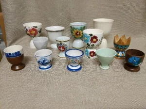 Vintage Egg Cup Collection - Lot of 13 - Picture 1 of 7