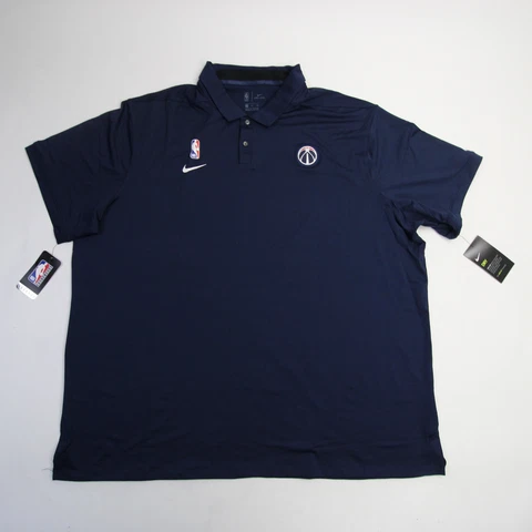 Washington Wizards Nike NBA Authentics Polo Men's Navy New Cover