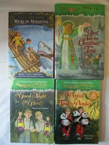 Lot 4 Magic Treehouse Books Merlin Missions 3 Paperback 1 Hardcover DJ  - Picture 1 of 6