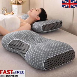 Foam Pillows Cervical Pillow for Neck and Shoulder Pain Relief Side Sleep - Picture 1 of 13