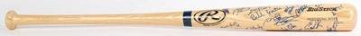 MILWAUKEE BREWERS TEAM SIGNED BAT POSEDNIK SANTOS HARDY WEEKS WYNEGAR YOST +23 - Image 1 of 4