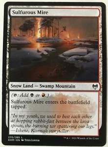SULFUROUS MIRE Kaldheim MTG Magic the Gathering NM - Picture 1 of 1
