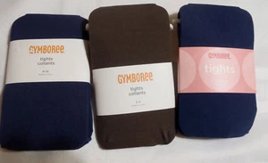Gymboree Basic Navy or Brown Tights Size 8-10 Choice NWT School Uniform - Picture 1 of 5
