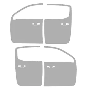 Ranger Raptor 2025-2024 ALL DOORS PreCut Paint Protection Film Clear Bra PPF Kit - Picture 1 of 3