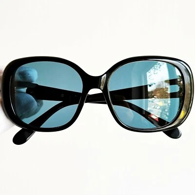 occhiali da sole MARC JACOBS black square sunglasses silver light blue MMJ074 - Imagen 1 de 4