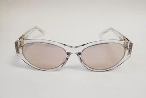 Swarovski SK350 26X Transparent Oval Plastic Sunglasses Frame 55-17-140 Stones - Picture 1 of 4