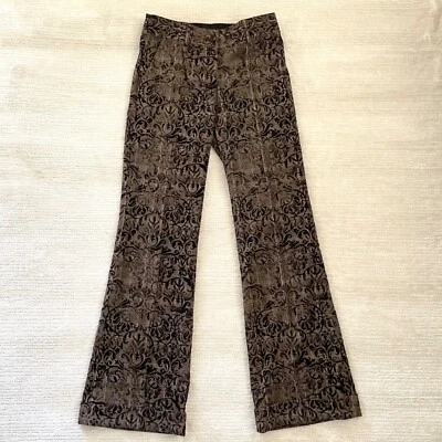 Etcetera флокированный Jacquard женщин с манжетами загрузки вырез платье брюки размер 0 - Изображение 1 из 4