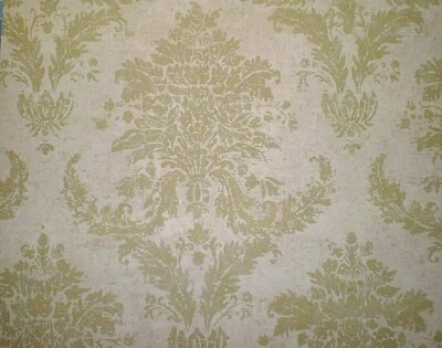 Libro Duvessa Olive Damask Distress from Sienna de Brewster Pattern FD54255 Foto 1 de 4