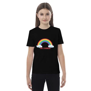 Dads Rainbow Organic cotton kids t-shirt - Picture 1 of 7