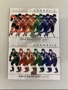 2021-22 UPPER DECK HOCKEY SERIES 1 Electromagnetics U Pick From List