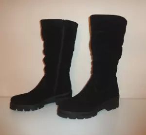 Black Boots Chunky Sole   "Tamaris"  Size UK6.5 EU40 - Picture 1 of 16