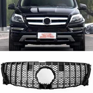 Parachoques delantero rejilla parrilla radiador para Mercedes Benz Clase GL X166 2013-2015 - Imagen 1 de 8