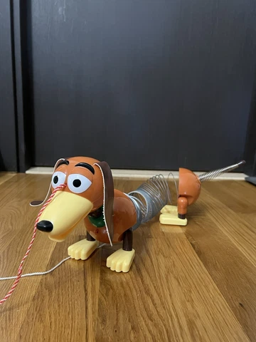 Disney Pixar Toy Story Slinky Dog James Industries 1995 Release Normal Play Wear Cover