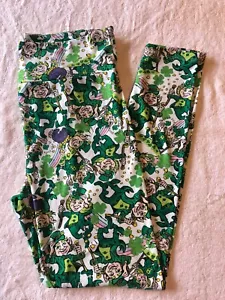 Lularoe TC Leggings Leprechaun, Pot Of Gold, Shamrocks Magically You St. Patrick - Picture 1 of 7