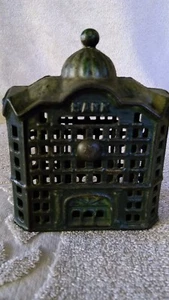 1899-1934 Vintage A.C.Williams Domed "Bank" Building #1182 4-1/2 inches Tall - Picture 1 of 6