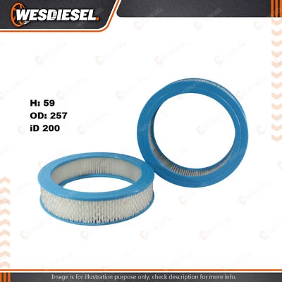 Wesfil Air Filter fits Holden Gemini TC TD TE TX Petrol 4Cyl 1.6L Ref A52 WA052 - image 1 of 2