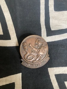 WW2 jersey occupation hitler hate club badge very rare - Picture 1 of 4