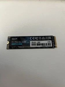 Disque SSD Silicon Power 2 To Nvme M.2 Pcie 2280 - Photo 1/2