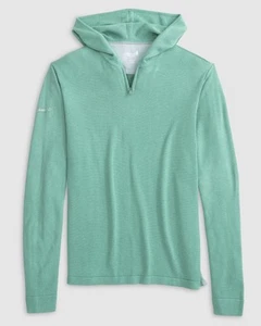 Sudadera con Capucha Johnnie-O Royce Performance 1/4 Cremallera Verde Hierba Talla L - Imagen 1 de 1
