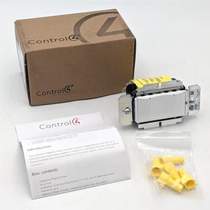 Interruptor atenuador de fase adaptable inalámbrico Control4 120V blanco (C4-APD120-SW) - Imagen 1 de 10