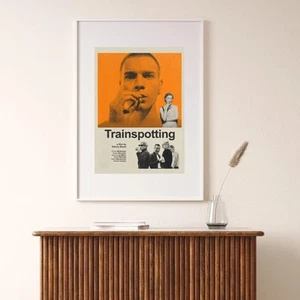 Trainspotting Movie Poster, Retro Minimalist Style Wall Decor Poster, No Frame - Picture 1 of 2