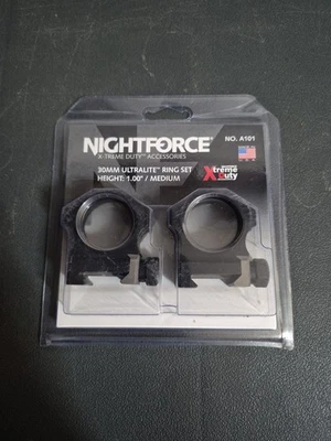 Nightforce A101 Scope Rings Set - Image 1 of 2