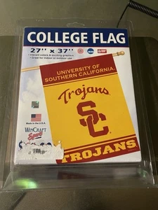 USC Trojans Vertical Flag - 27 X 37 Inches ONE SIDED - Picture 1 of 3