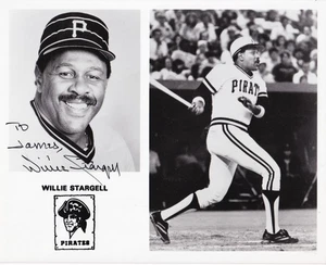 Willie Stargell (1940-2021), Pittsburgh Pirates MLB/HOF, signed 8x10 gloss photo - Picture 1 of 1