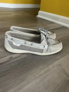 Sperry Topsider Womens Shoes 8.5 Tan Angelfish - Picture 1 of 6