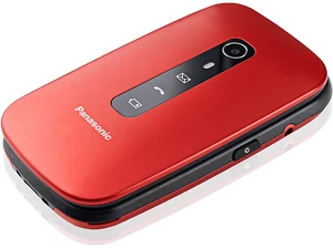 PANASONIC KX-TU550 Seniorenhandy, Rot - Bild 1 von 2