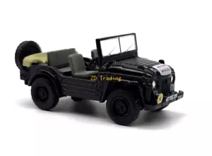 ZA 1:76 Black Austin Champ Military Vehicle ORV Model Diecast Metal Car BN - Picture 1 of 7