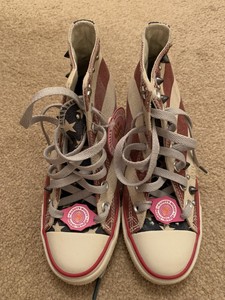 sketchers girls high tops