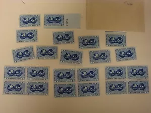 UNUSED - THREE SETS Atoms for Peace + Individuals, 3 Cent US Postage Stamps (L1) - Picture 1 of 7