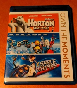 Dr.Seuss Horton hears a who robots space chimps blu-ray Jim Carrey McGregor - Picture 1 of 5