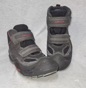 Geox Tex Respira Waterproof Men's Snow Boots US 8 EUR 39 Black High Top Shoes - Picture 1 of 8