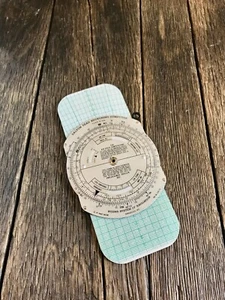 Vintage Dalton Dead Reckoning Computer Type E-6B - Pilot's Navigational Computer - Picture 1 of 9