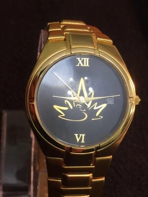 Smi Awards Mens Watch Date 35 mm Case,beautiful Gold Tone Stainless Steel - image 1 of 4