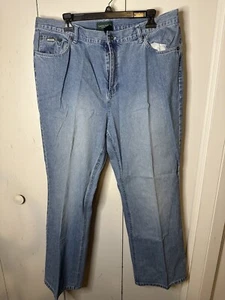 Vintage Lauren Ralph Lauren Women's Jeans 100% Cotton Size 18W - Picture 1 of 6