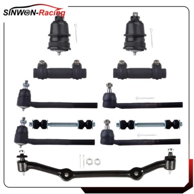 Para Chevrolet S10 1996-2004 11 piezas rótulas barra estabilizadora eslabón central extremo de varilla de amarre Foto 1 de 4